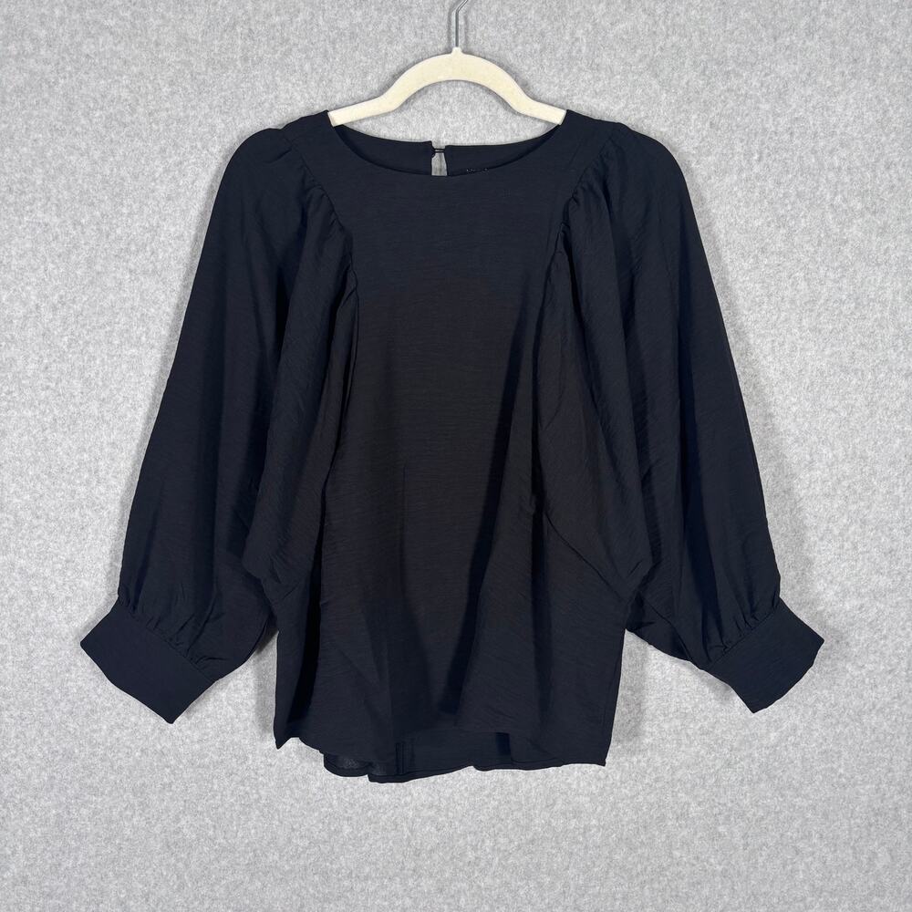 Rain Top Large Flowy Puff Lagenlook Whimsigoth Twee Feminine Quiet Lagom Capsule